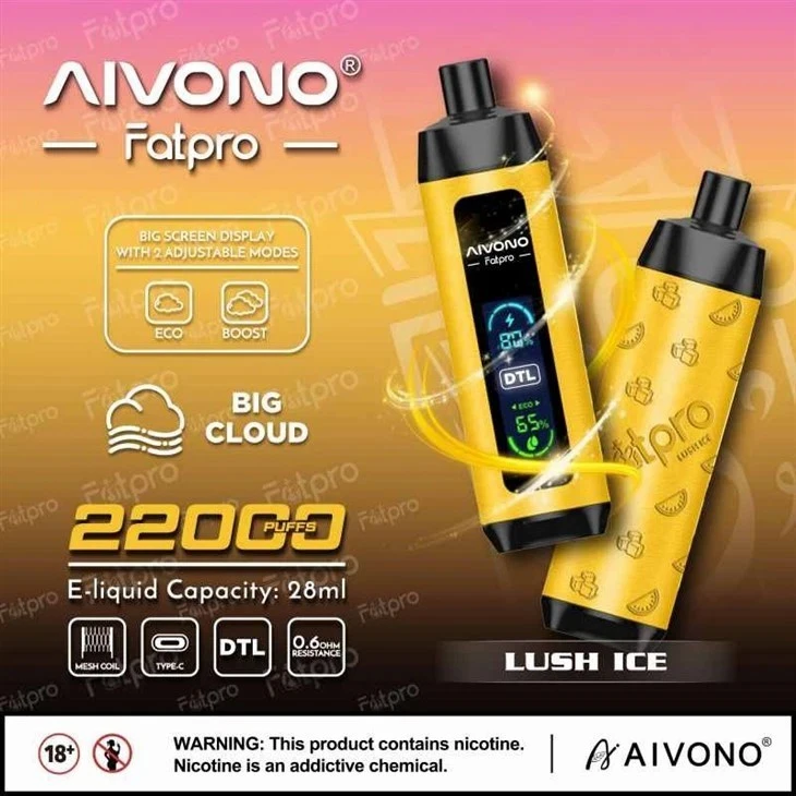 AIVONO Fatpro 22000 Puffs Vape factory