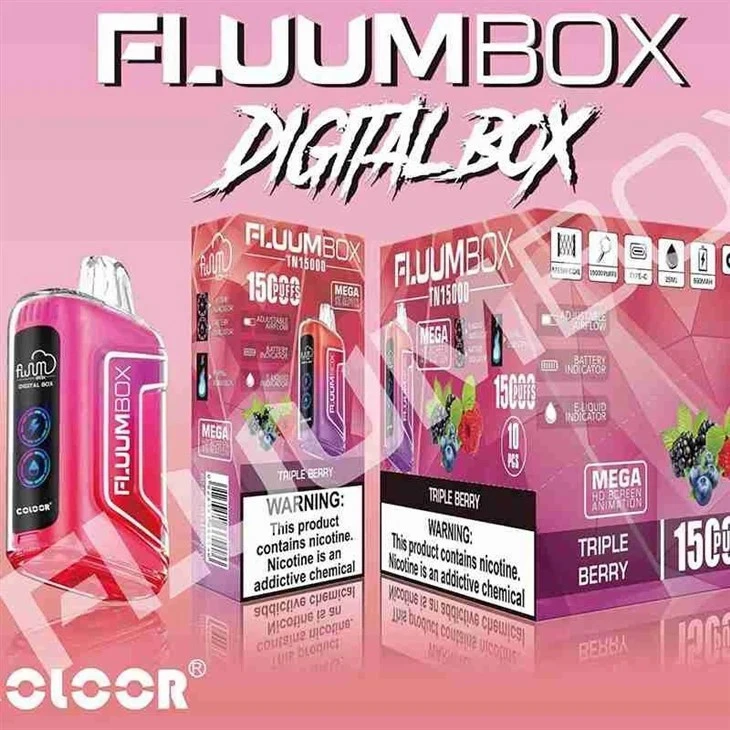FLUUM BOX DIGITAL BOX 15000 Puffs Vape factory