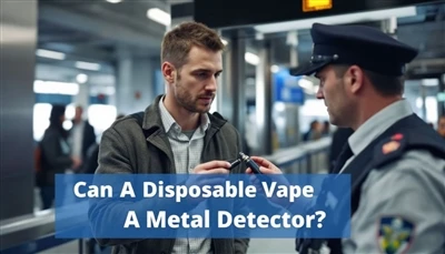 Vai vienreizējās lietošanas vape var izraisīt metāla detektoru?