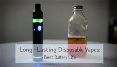 Ilgstoši vienreizējie vienreizējie vapes: labākais akumulatora darbības laiks