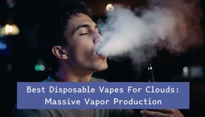 Labākās vienreizējās lietošanas VAPE mākoņiem: masīva tvaiku ražošana