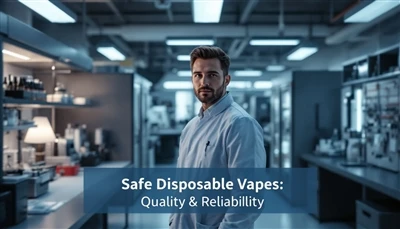 Drošas vienreizējās lietošanas VAPE: kvalitāte un uzticamība