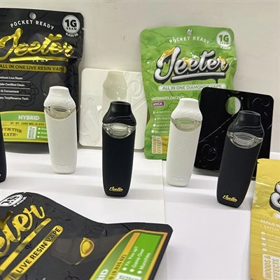 Tukšs New Jeeter sulas viss vienā vienreizējās lietošanas vape 1G 2G