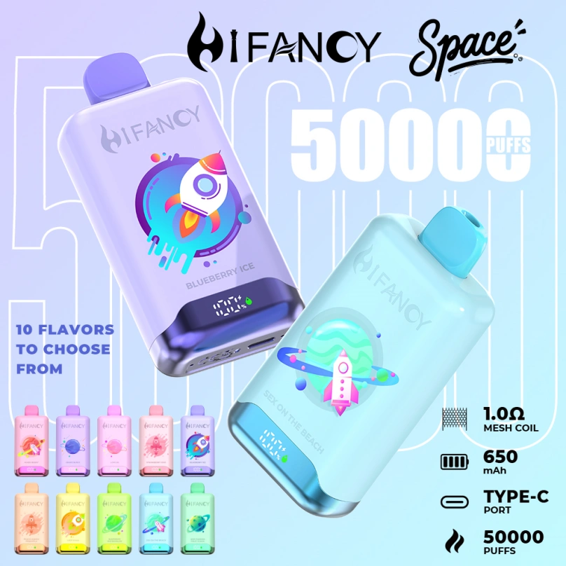Hifancy 50000 Puffs 50K Space Wholesale Vape