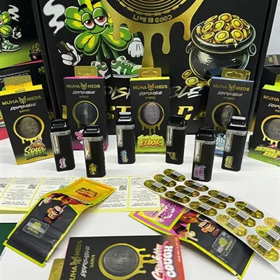 MUHA Meds ar ekrāna 2G vienreiz lietojamo vape