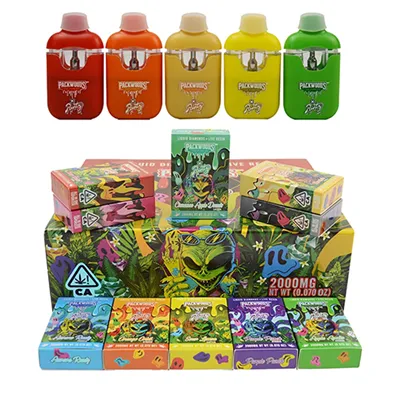 Jauna Packwoods X Runtz 2ml vienreizlietojamā vape pildspalva